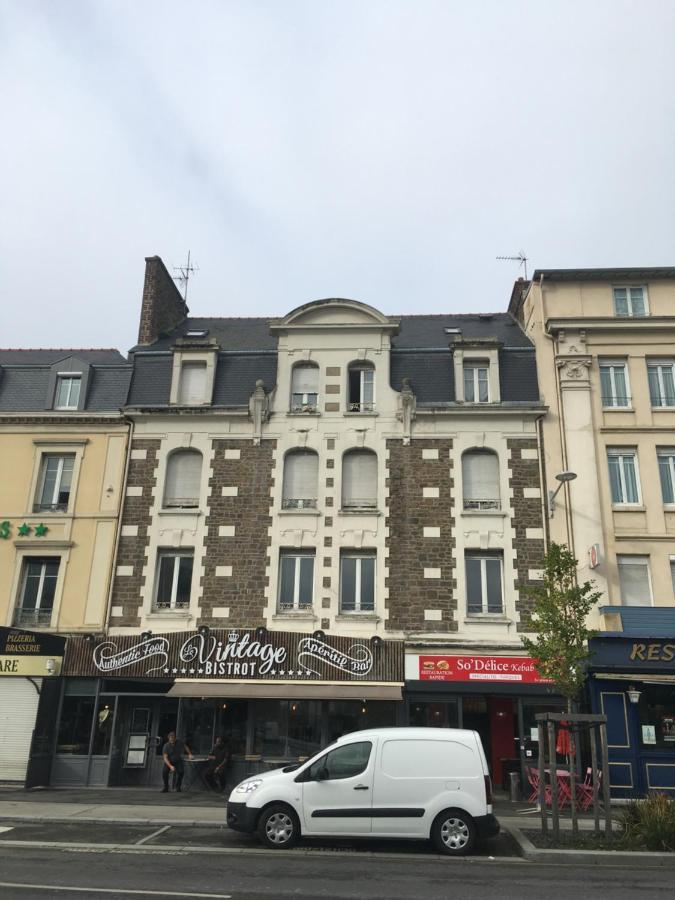 Joli T2, gare, intra-muros&plage à proximité Saint-Malo Exterior foto