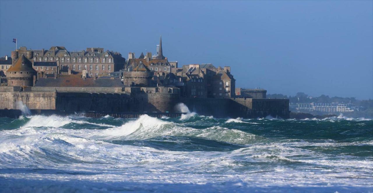 Joli T2, gare, intra-muros&plage à proximité Saint-Malo Exterior foto